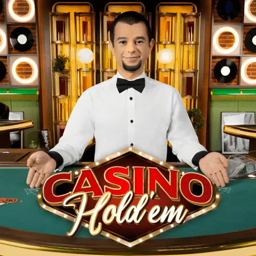 Beproef je geluk bij het Live Casino Hold'em pokerspel op de TrueLuck-website.