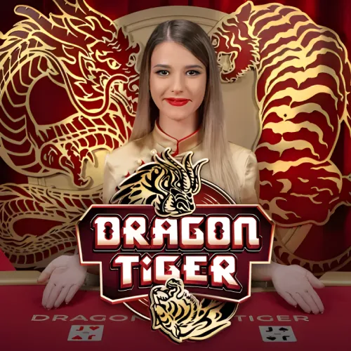 Plaats je inzetten op het snelle Dragon Tiger live spel op de TrueLuck-website.