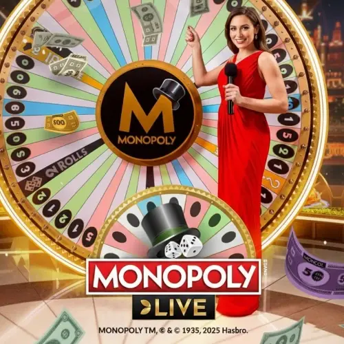 Speel het interactieve Monopoly Live spel in het TrueLuck live casino.