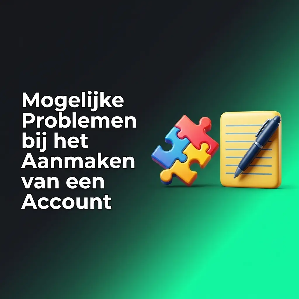 Veelvoorkomende problemen bij accountaanmaken en oplossingen voor registratie, e-mail, documenten en betaling.