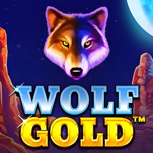 Draai de rollen van het populaire Wolf Gold slotspel op de TrueLuck-website.